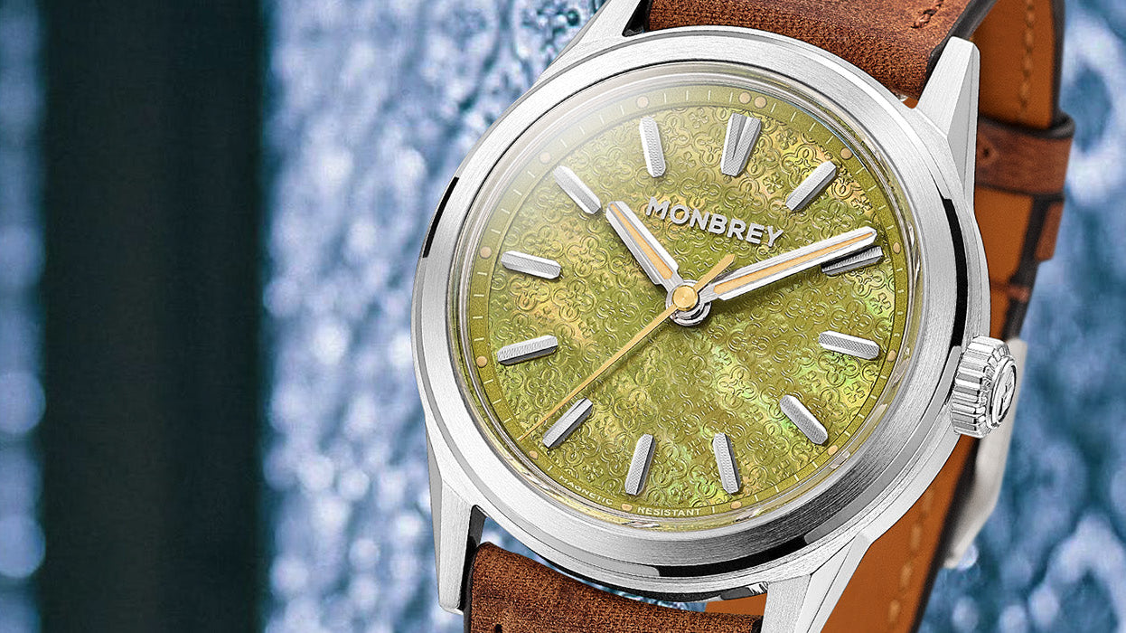 Monbrey - MB2 SERIES - Vintage Begonia Flower Glass Hong Kong Limited Edition