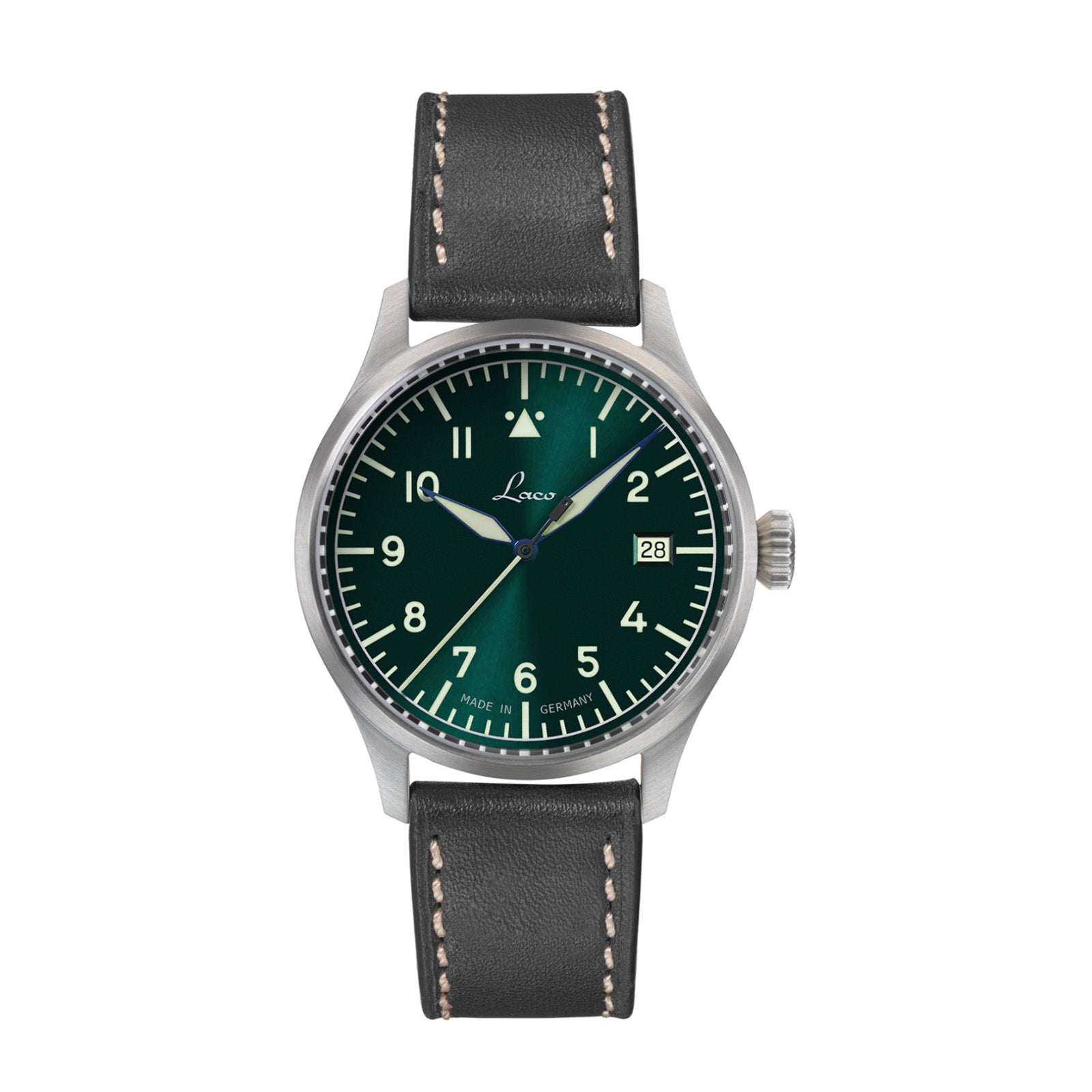 Laco Watches Hong Kong | Flieger Stuttgart Pro Green - Custom