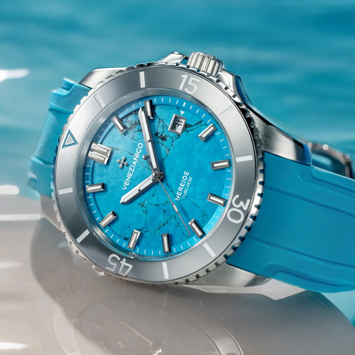 Venezianico Watches Hong Kong | Nereide Turchese 4521547 – Crown Hour