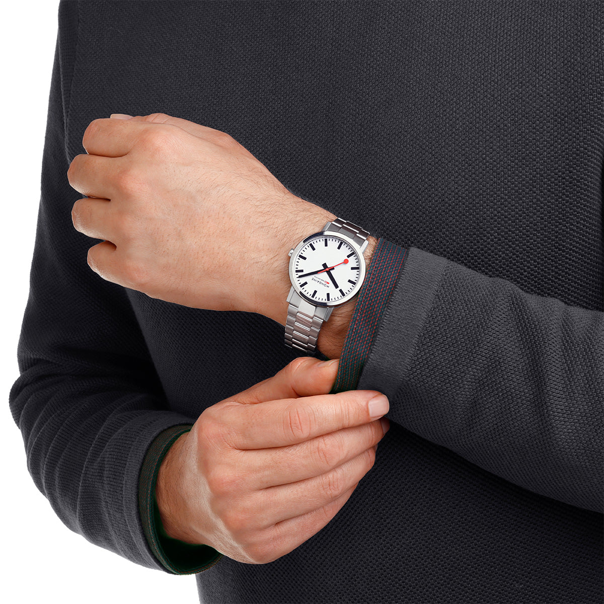 Mondaine Hong Kong｜Classic 40mm A660.30360.11SBJ – Crown Hour