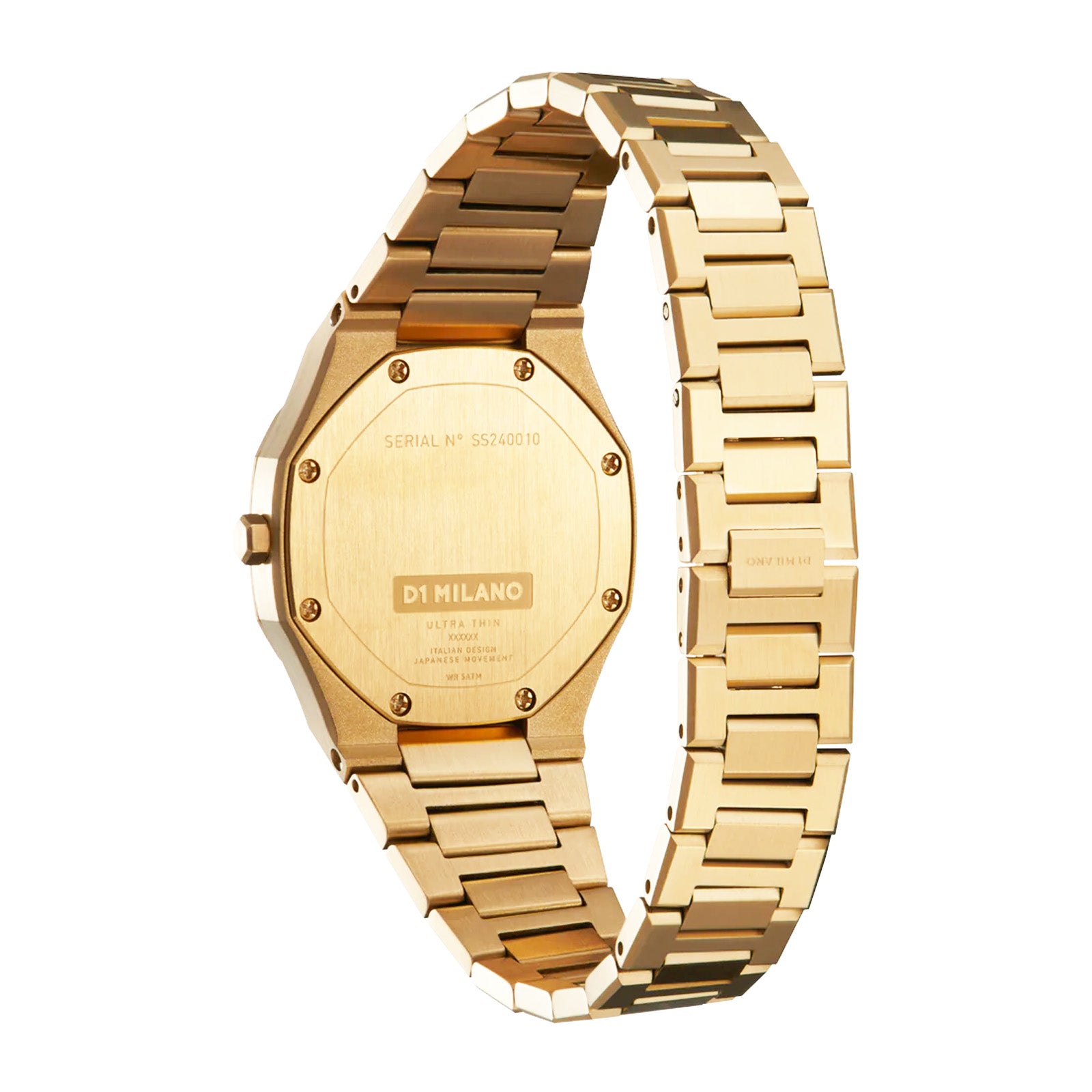 D1 MILANO★Ultra Thin ブレスレット 30mm [Zephyr Gold] Ultra Thin Zephyr Gold | D1 Milano