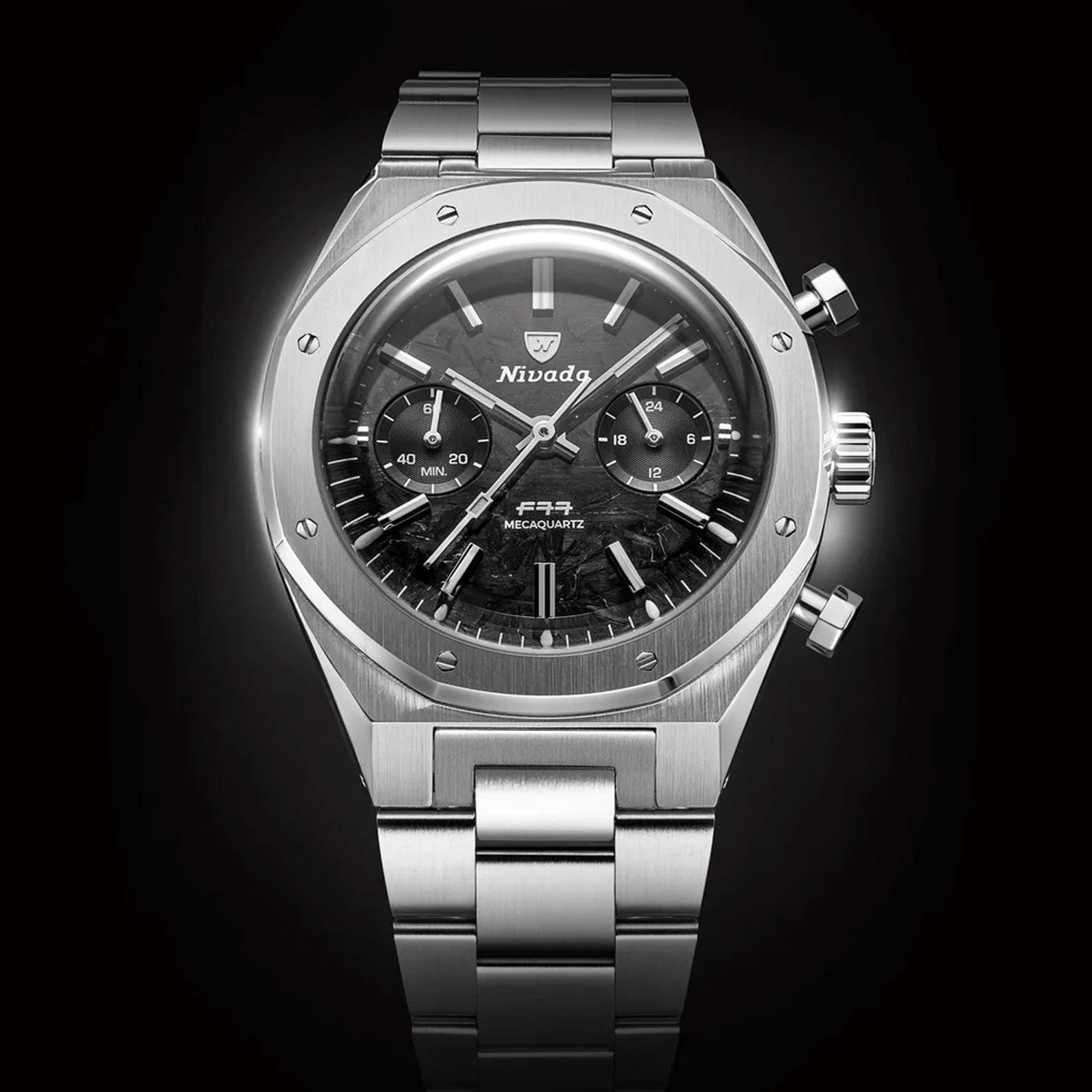 Nivada Grenchen Hong Kong Dealer | F77 SST Chrono MecaQuartz