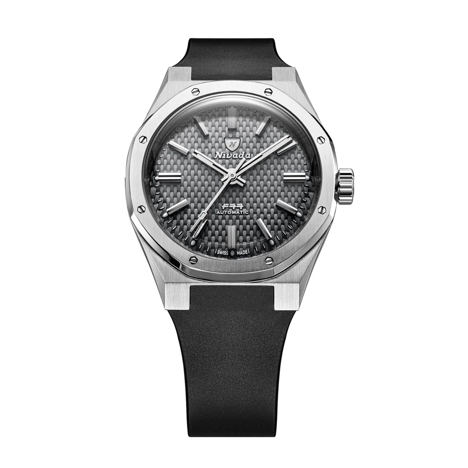 Nivada Grenchen Hong Kong Dealer | F77 SST Grey MK2 - 38mm – Crown