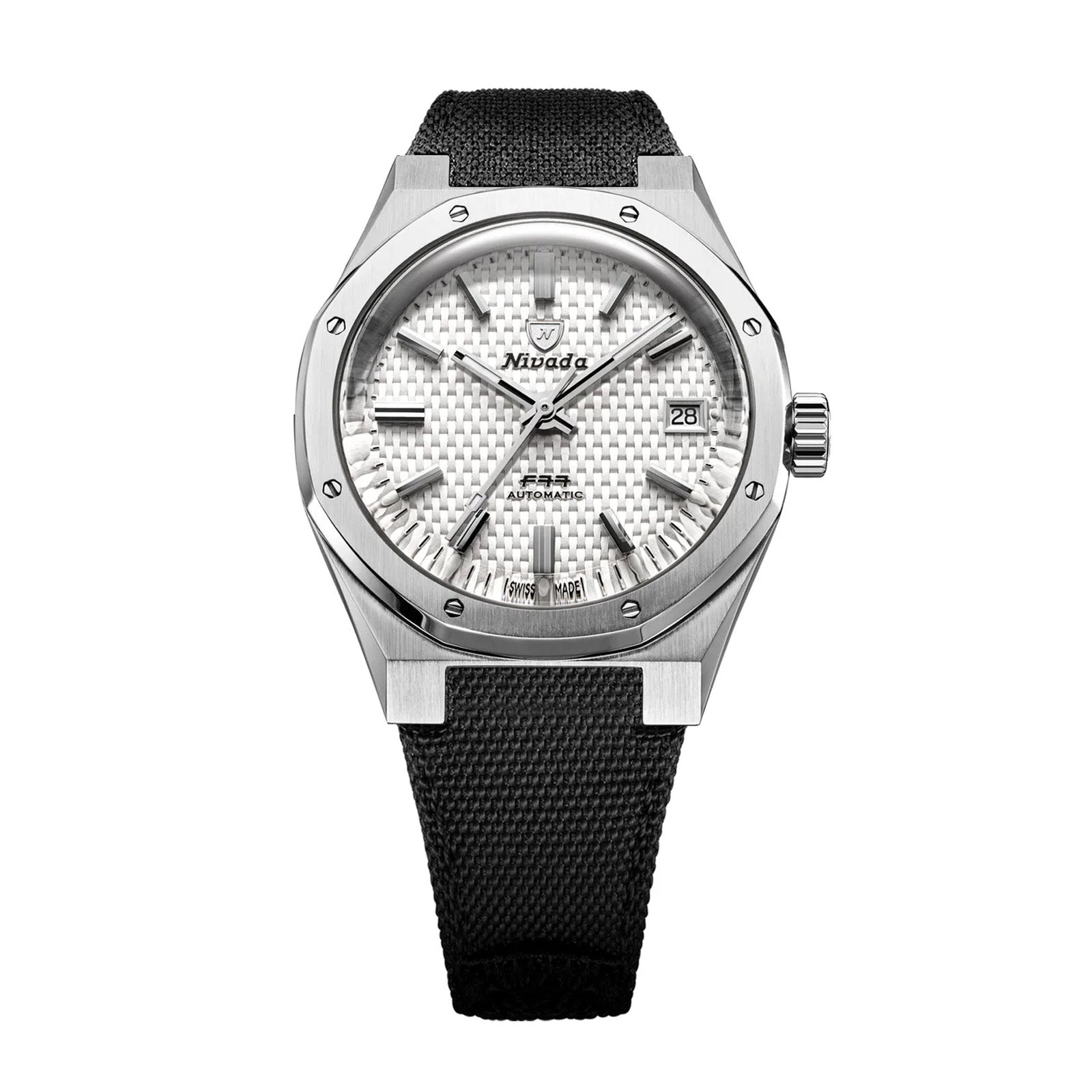 ニャット Nivada Grenchen Hong Kong Dealer | F77 SST White MK2 - 38mm