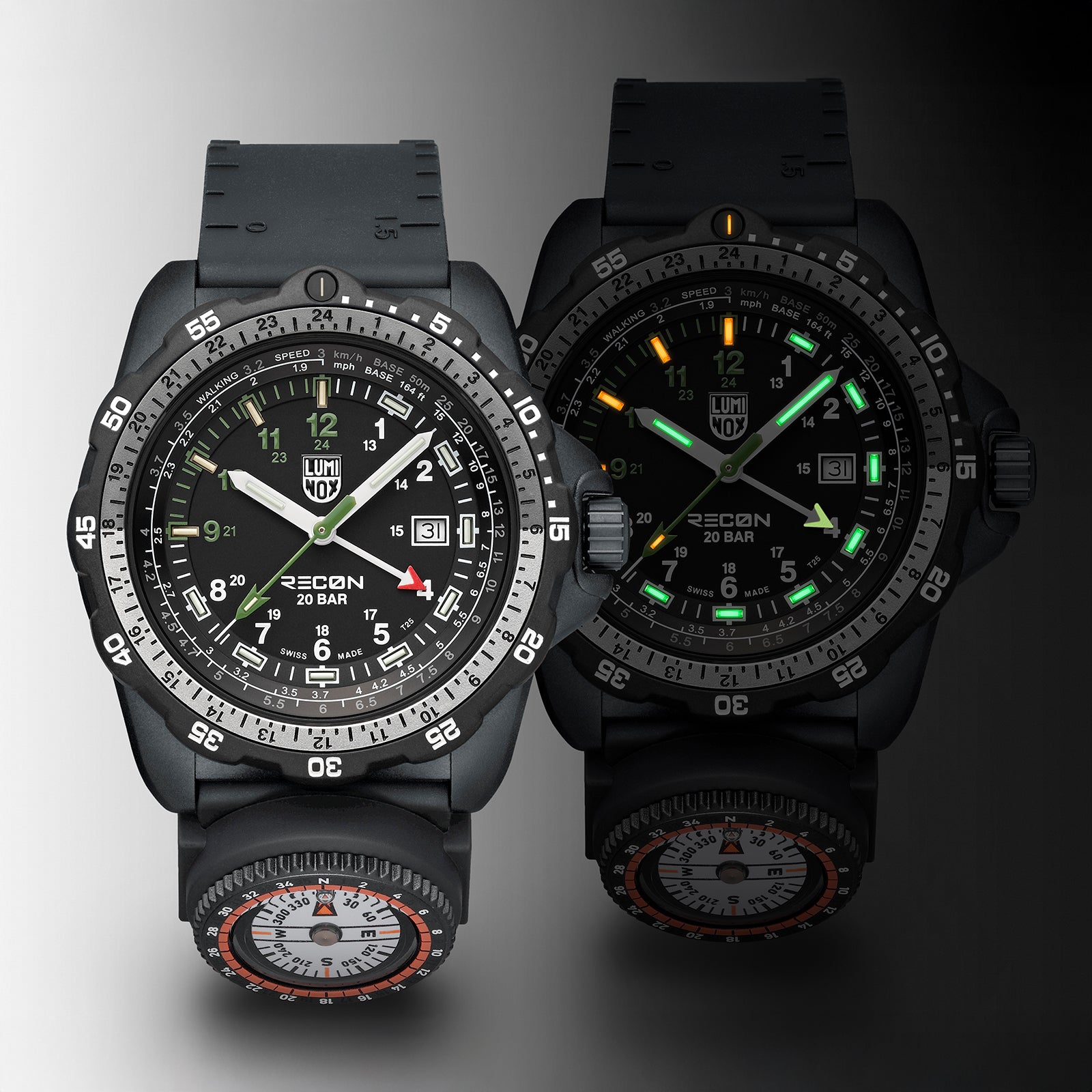 Luminox Watches Hong Kong | Land Recon NAV SPC XL.8837.SET – Crown