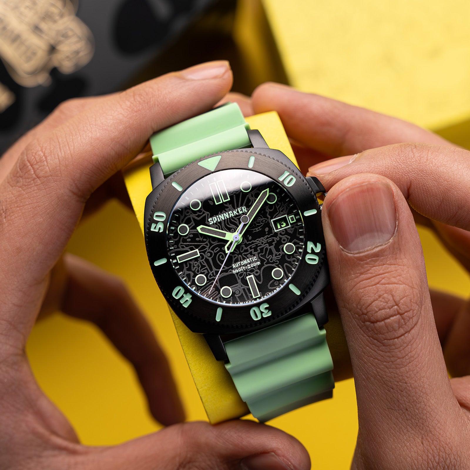 Spinnaker Hong Kong | Hull Diver Automatic Spongebob