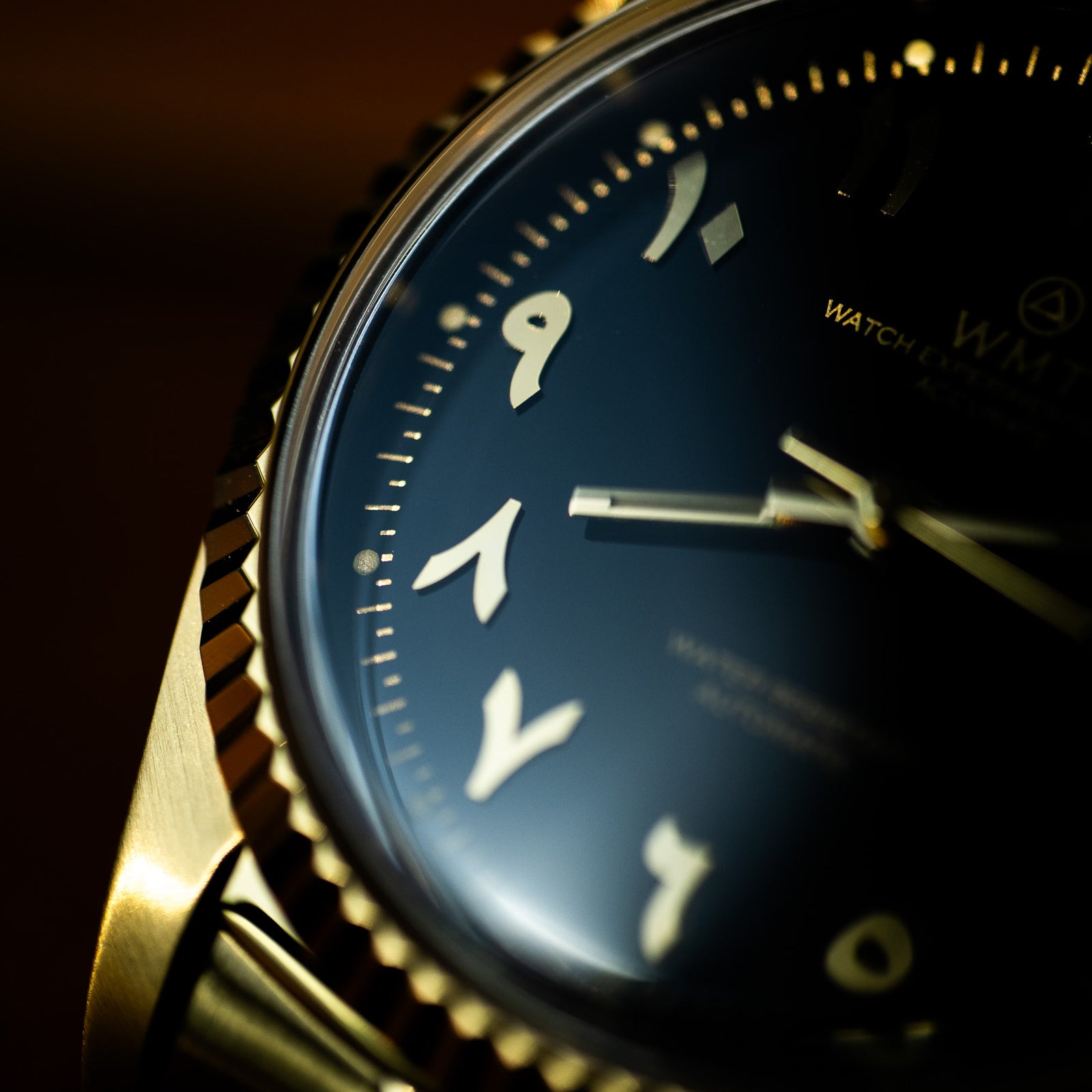 WMT Watches Hong Kong | Cabochon – Arabic Numerals Gold Plating