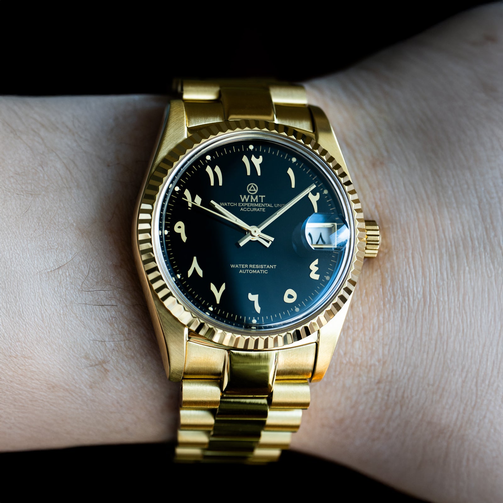 WMT Watches Hong Kong | Cabochon – Arabic Numerals Gold Plating
